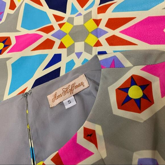 Mara Hoffman kaleidoscope print shift dress sz S - Picture 6 of 6